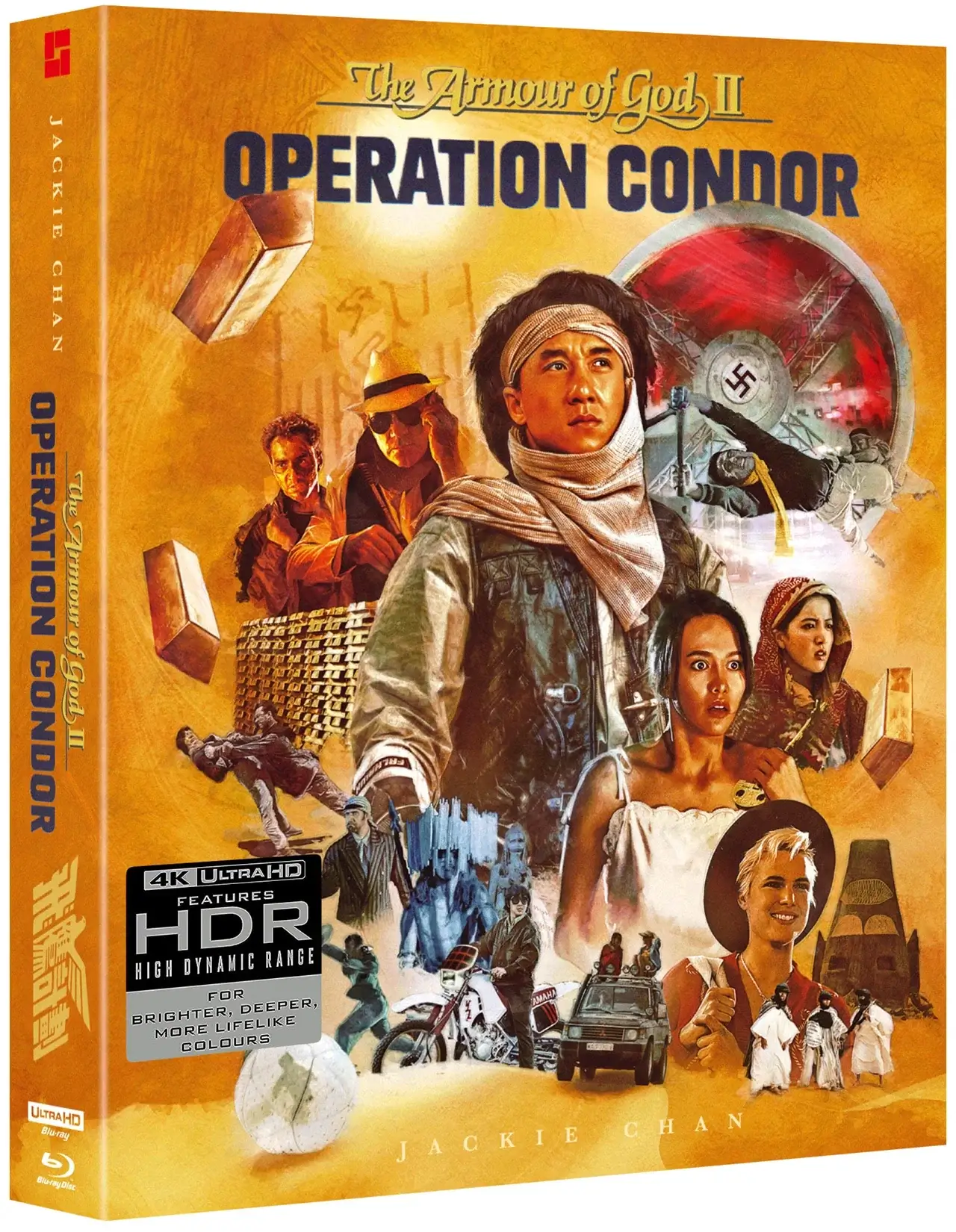 Armour of God II - Operation Condor (4K UHD + bluray) Deluxe Collector's Edition