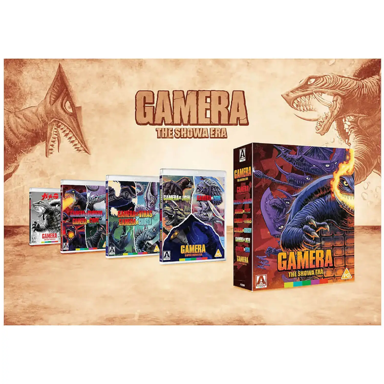 Gamera The Showa Era (blu ray) boxset - Image 2