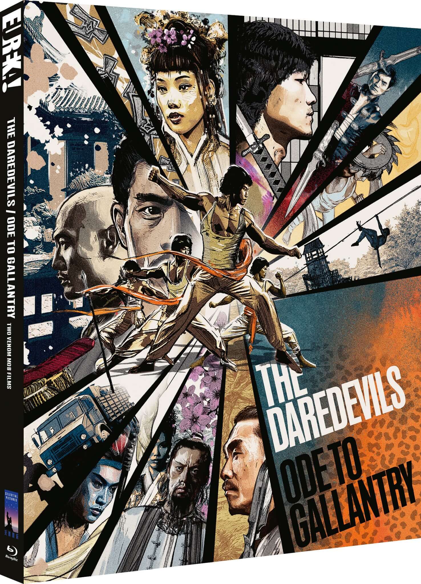 The Daredevils & Ode to Gallantry (blu ray) Limited Edition slipcase version