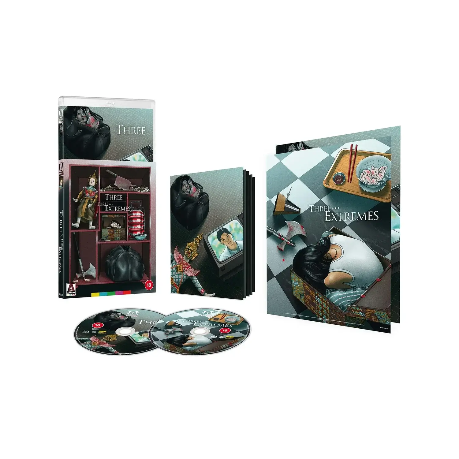 Three & Three...Extremes (bluray) Limited Edition slipcase version - Image 2